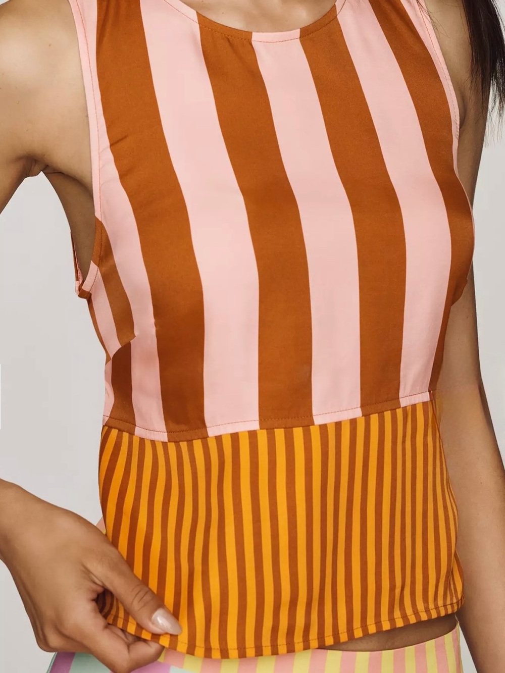 Farm Rio x Anthropologie Open-Back Tank
